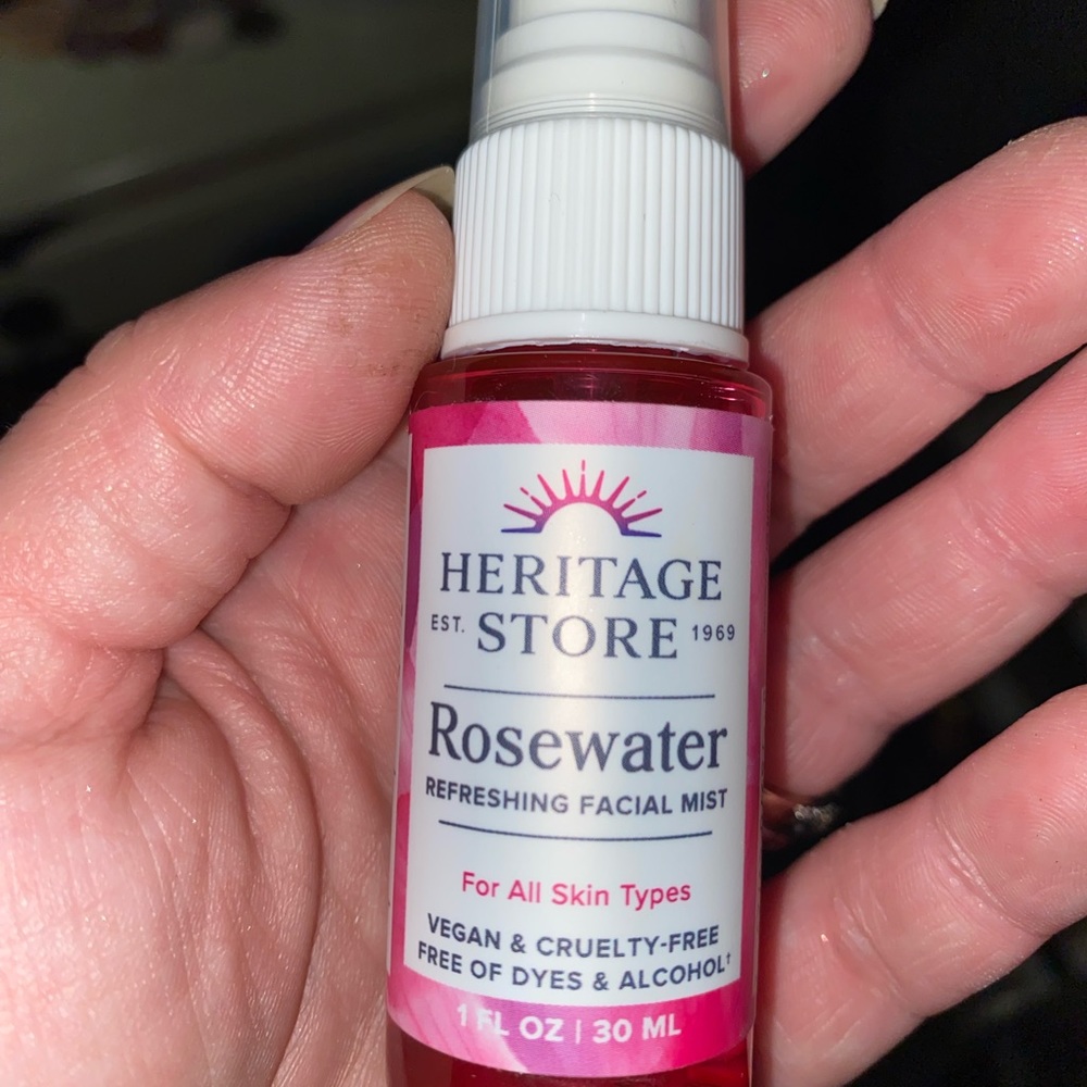 Rose water face mist